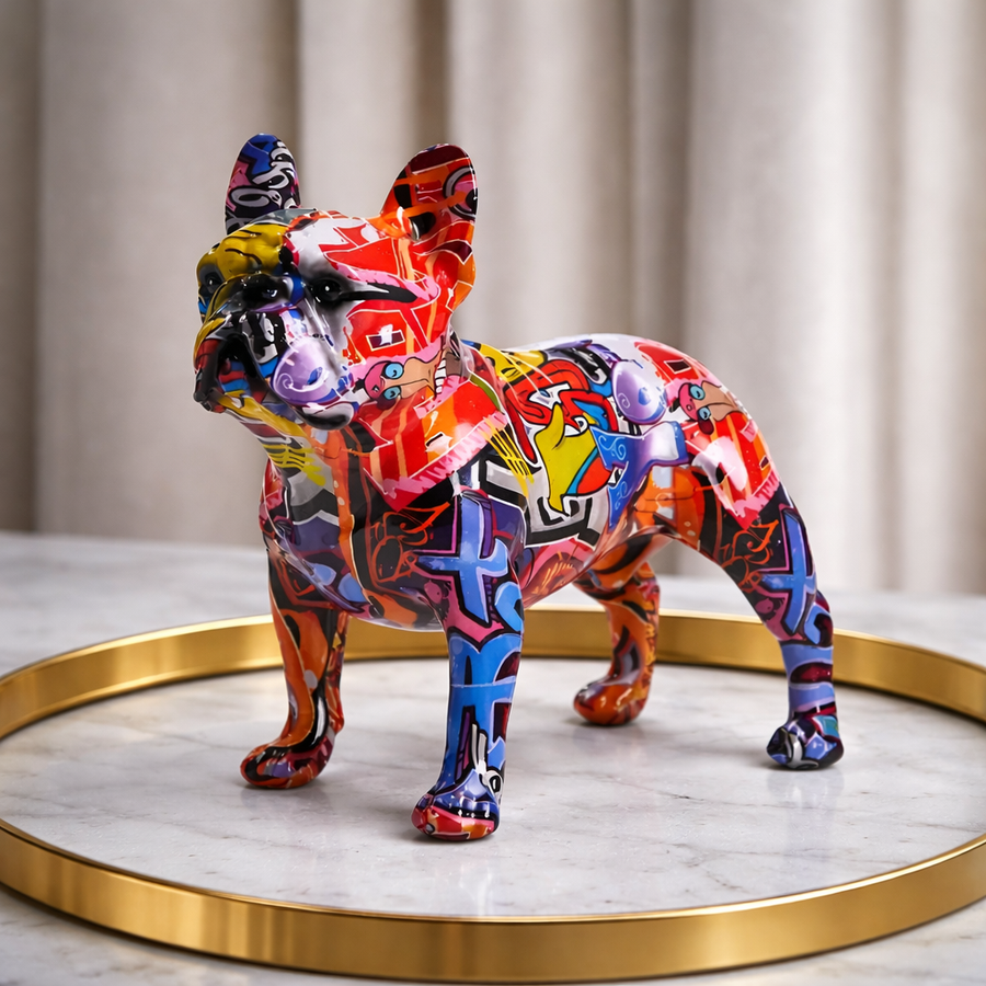 Cão da arte urbana