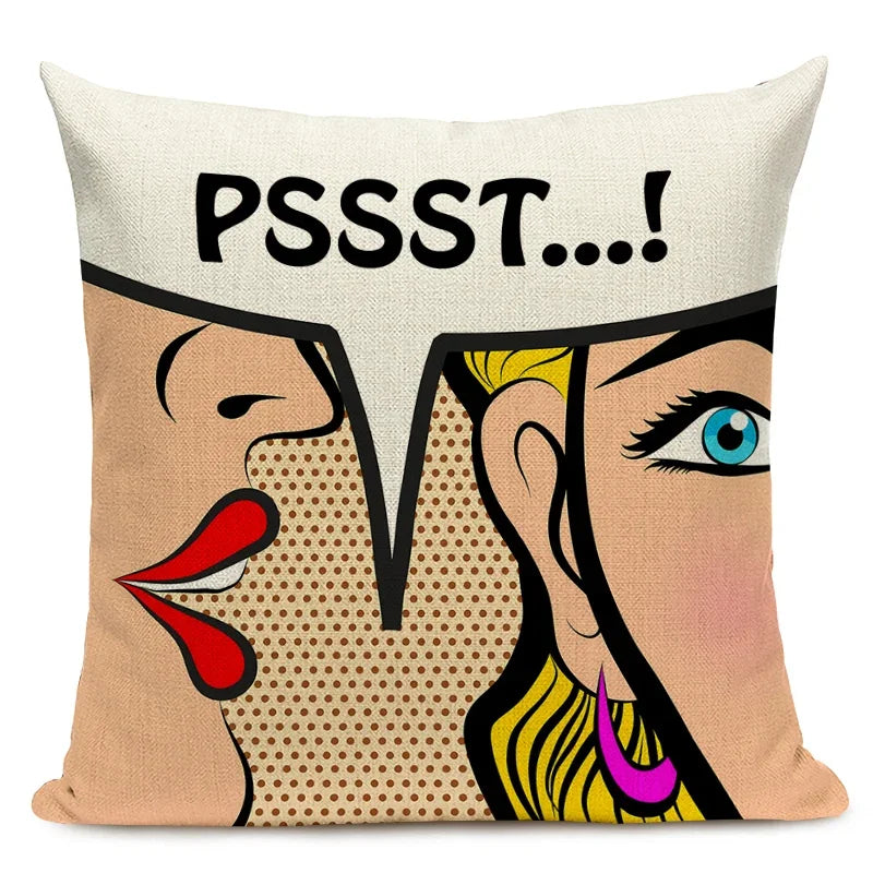 Pop Art Capa de almofada