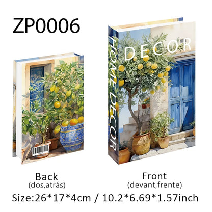 Livro Decorativo com Porta-Objetos