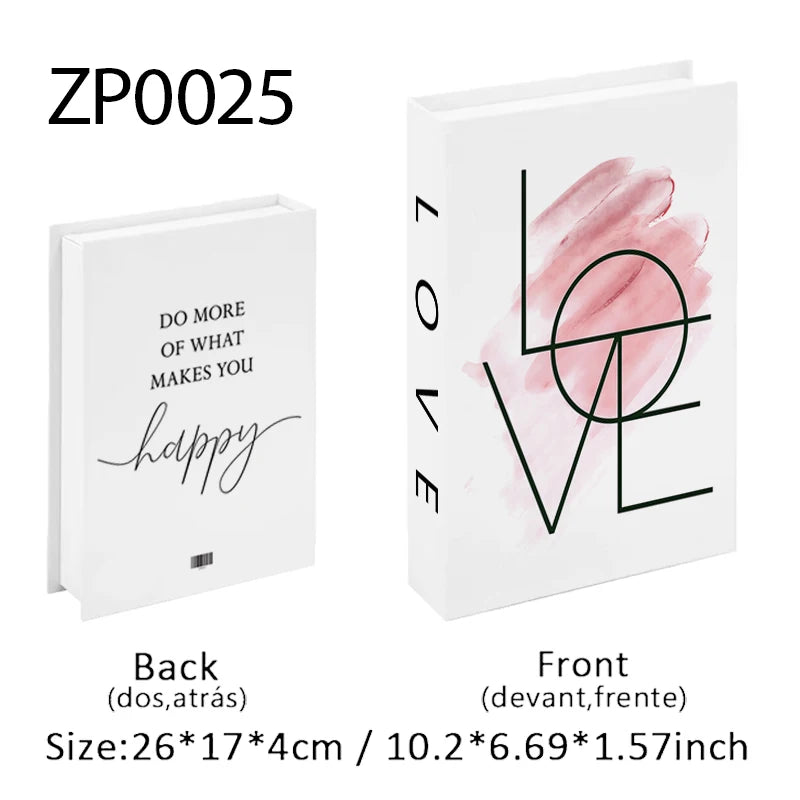 Livro Decorativo com Porta-Objetos