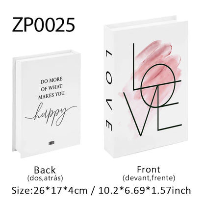 Livro Decorativo com Porta-Objetos