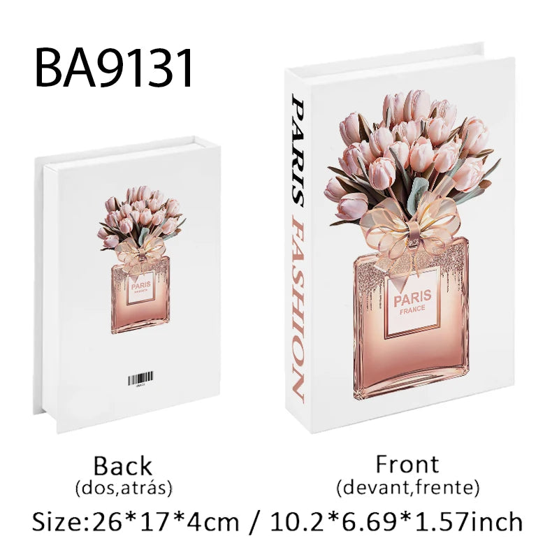 Livro Decorativo com Porta-Objetos