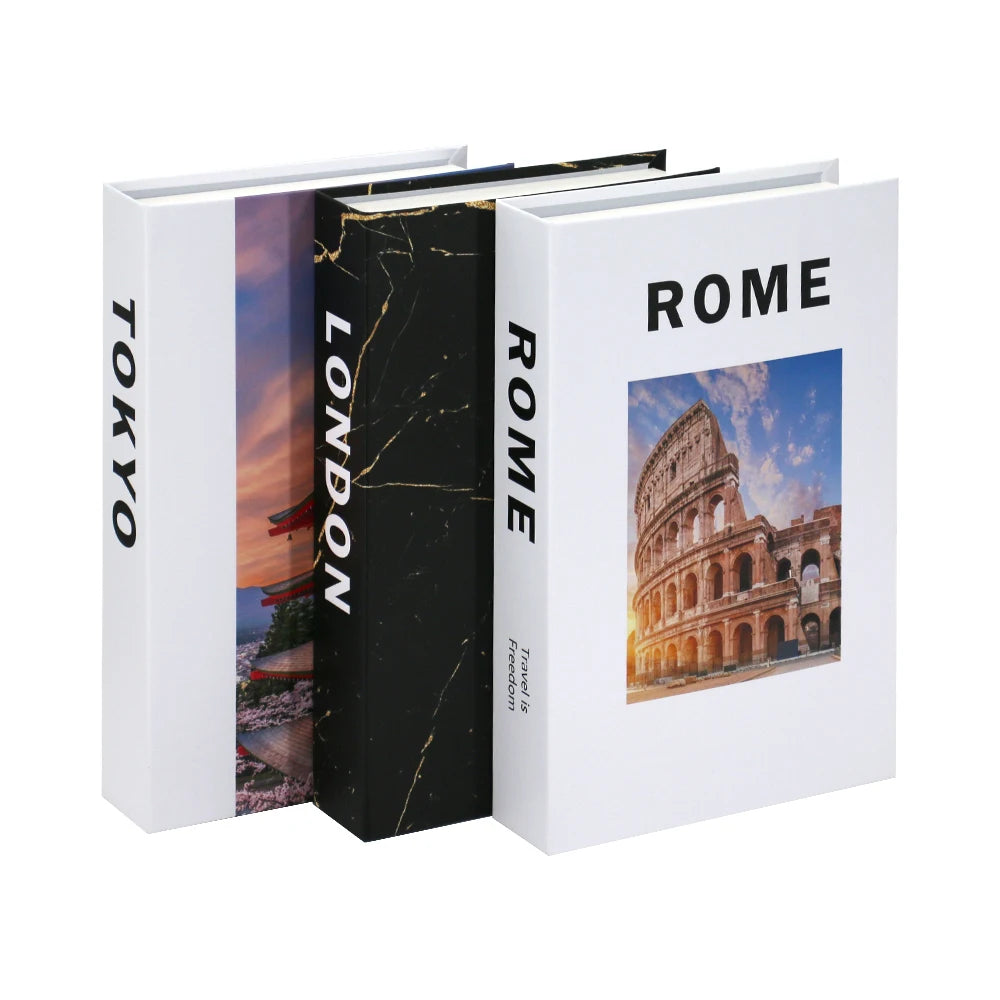 Livro decorativo 3 em 1
