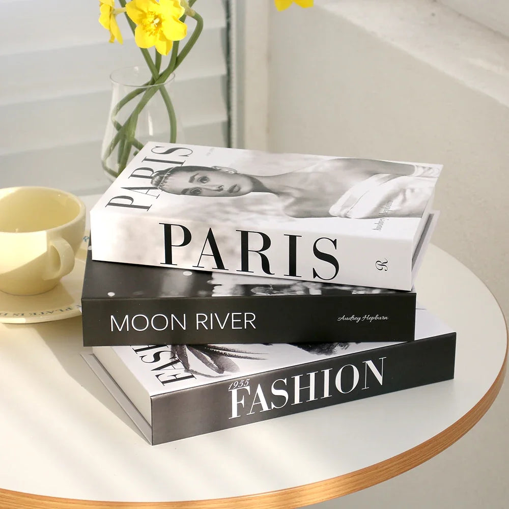 Livro decorativo 3 em 1