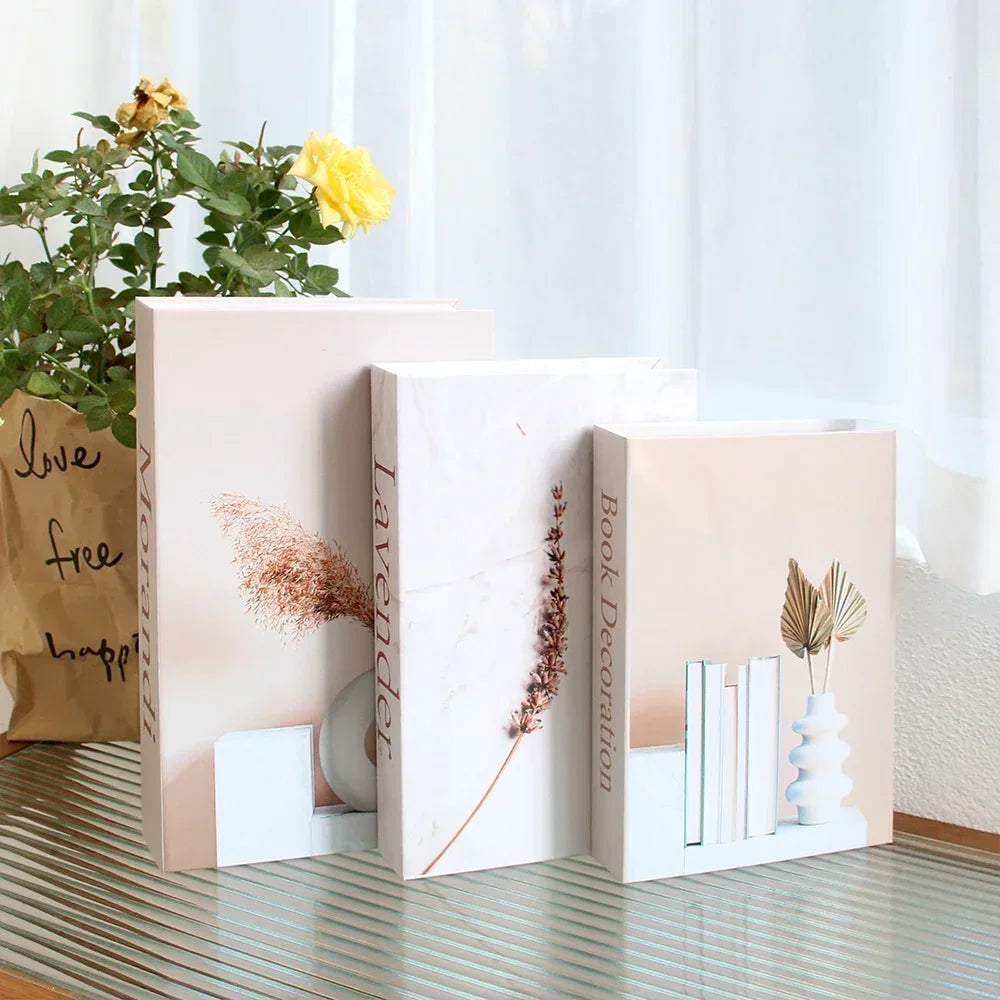 Livro decorativo 3 em 1
