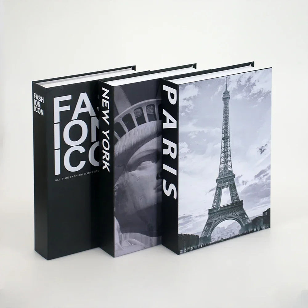 Livro decorativo 3 em 1