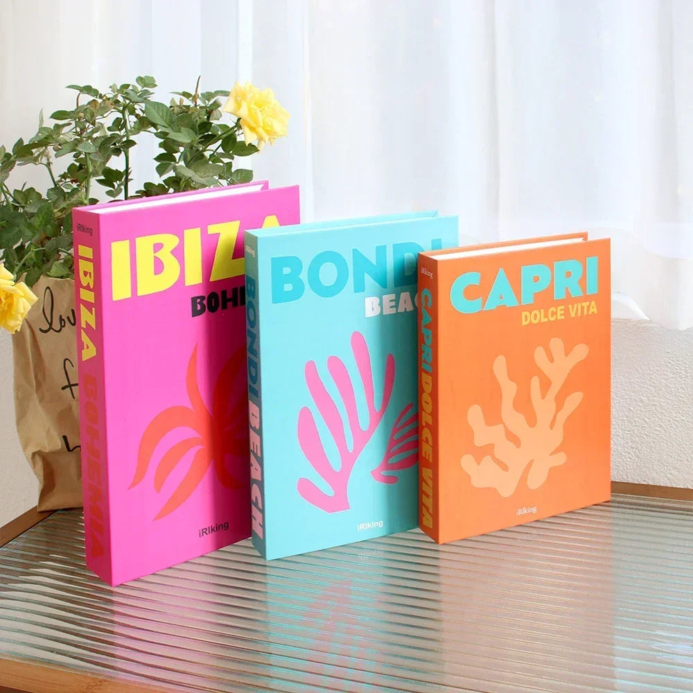 Livro decorativo 3 em 1