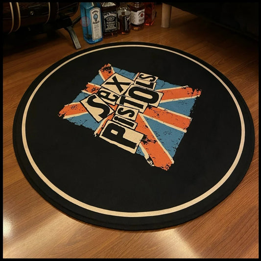 Tapete Redondo Temático Rock Alternativo