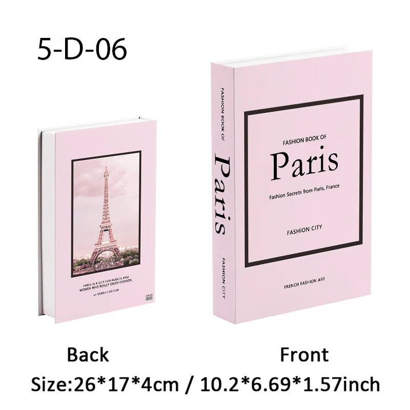 Livro Decorativo com Porta-Objetos