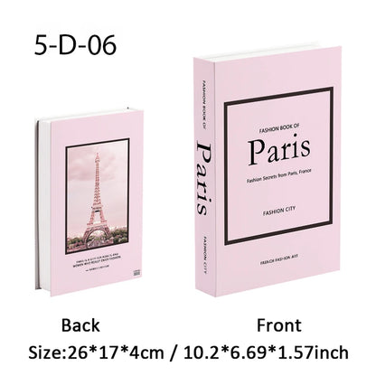 Livro Decorativo com Porta-Objetos
