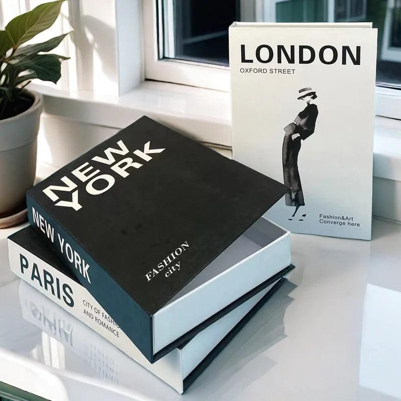 Livro Decorativo com Porta-Objetos