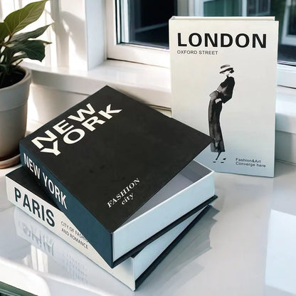 Livro Decorativo com Porta-Objetos
