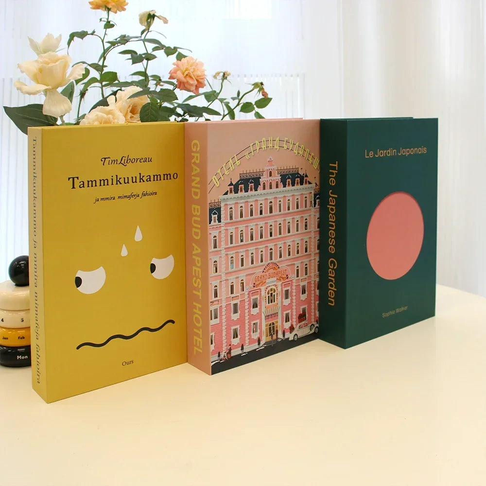 Livro decorativo 3 em 1