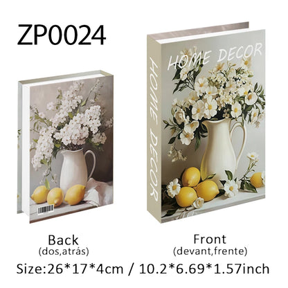 Livro Decorativo com Porta-Objetos