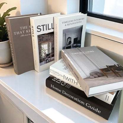 Livro Decorativo com Porta-Objetos