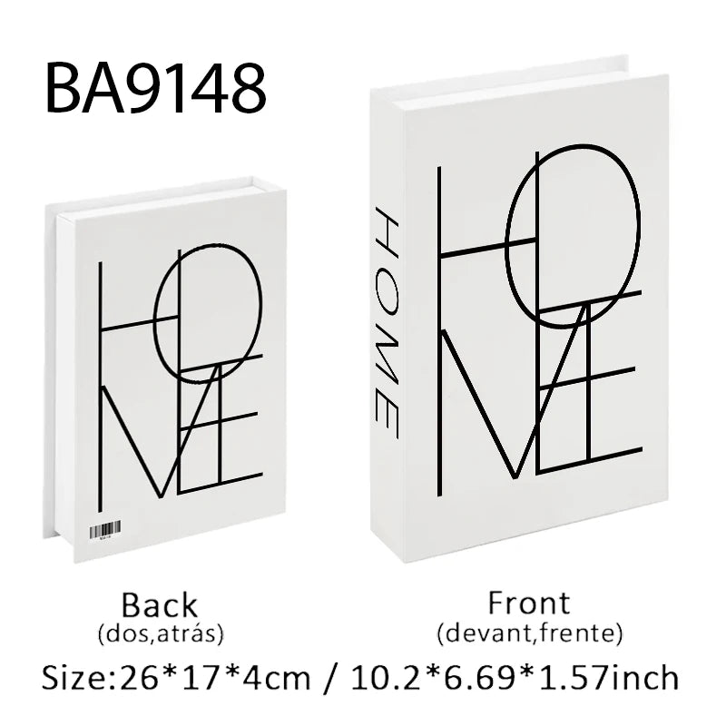 Livro Decorativo com Porta-Objetos