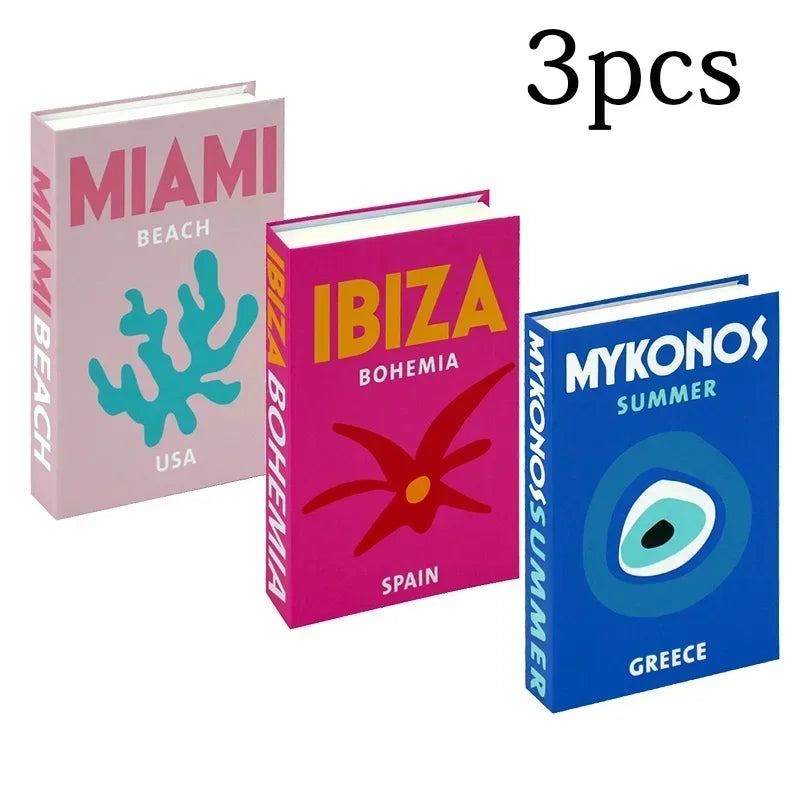 Livro decorativo 3 em 1