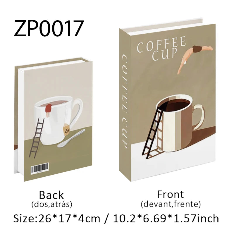 Livro Decorativo com Porta-Objetos