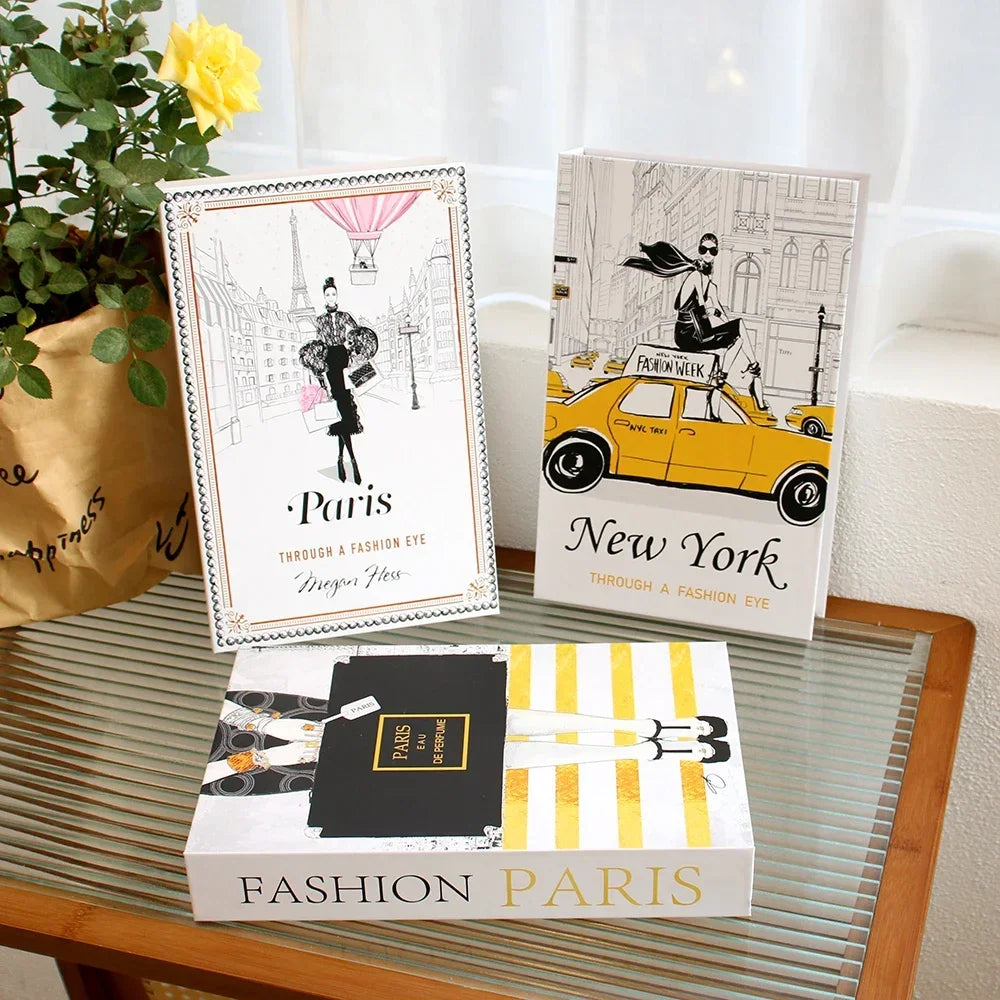 Livro decorativo 3 em 1