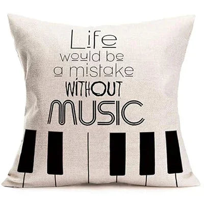 Music lovers capa almofada