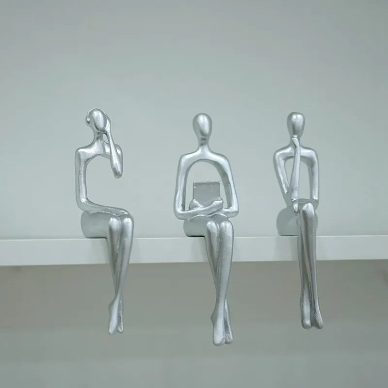 Esculturas pensantes (3 peças)