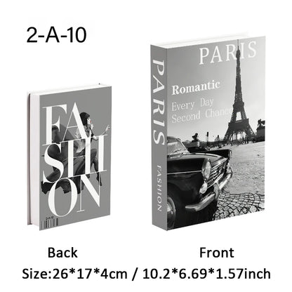 Livro Decorativo com Porta-Objetos