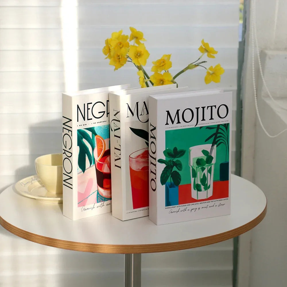 Livro decorativo 3 em 1