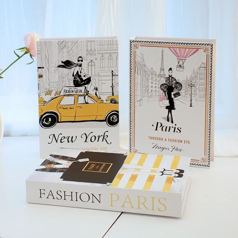 Livro decorativo 3 em 1