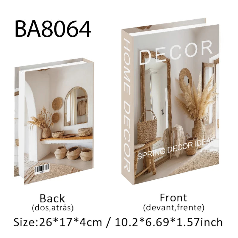 Livro Decorativo com Porta-Objetos