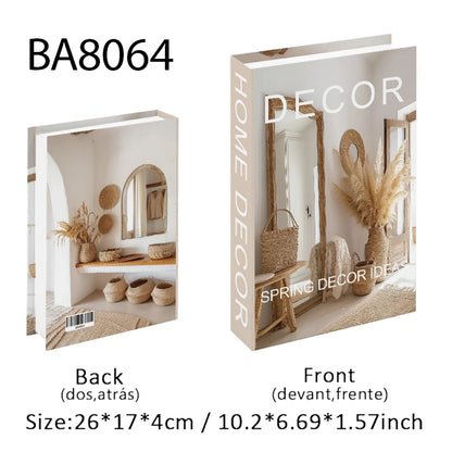 Livro Decorativo com Porta-Objetos