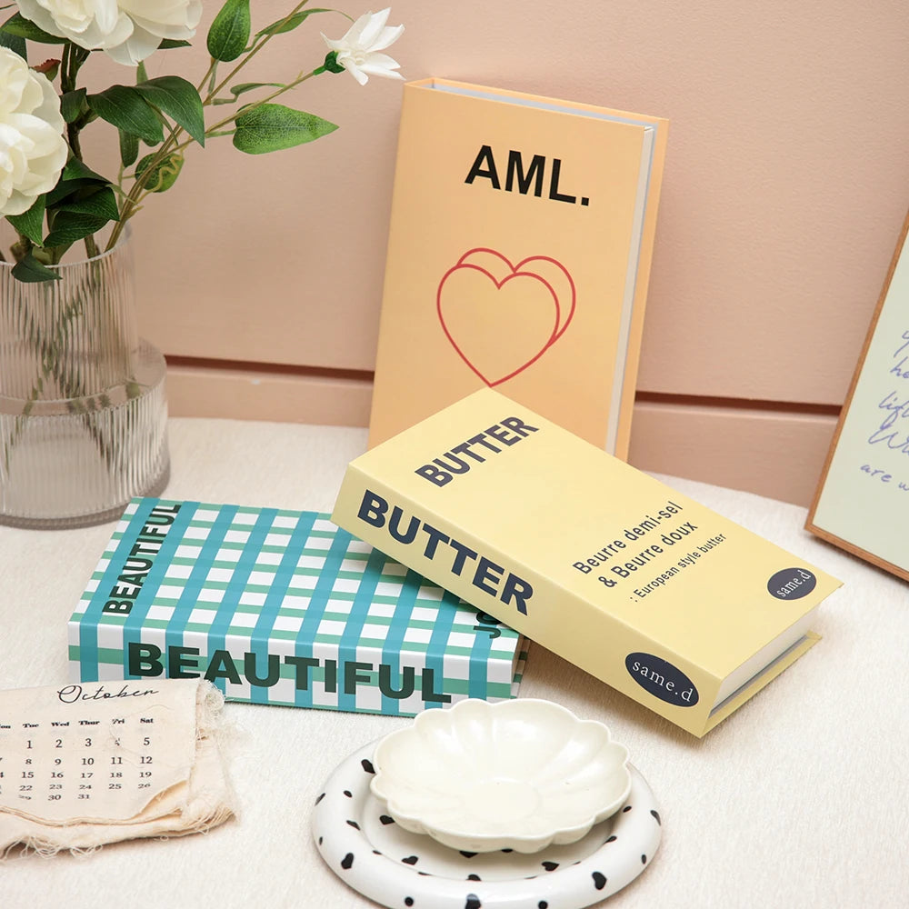 Livro decorativo 3 em 1