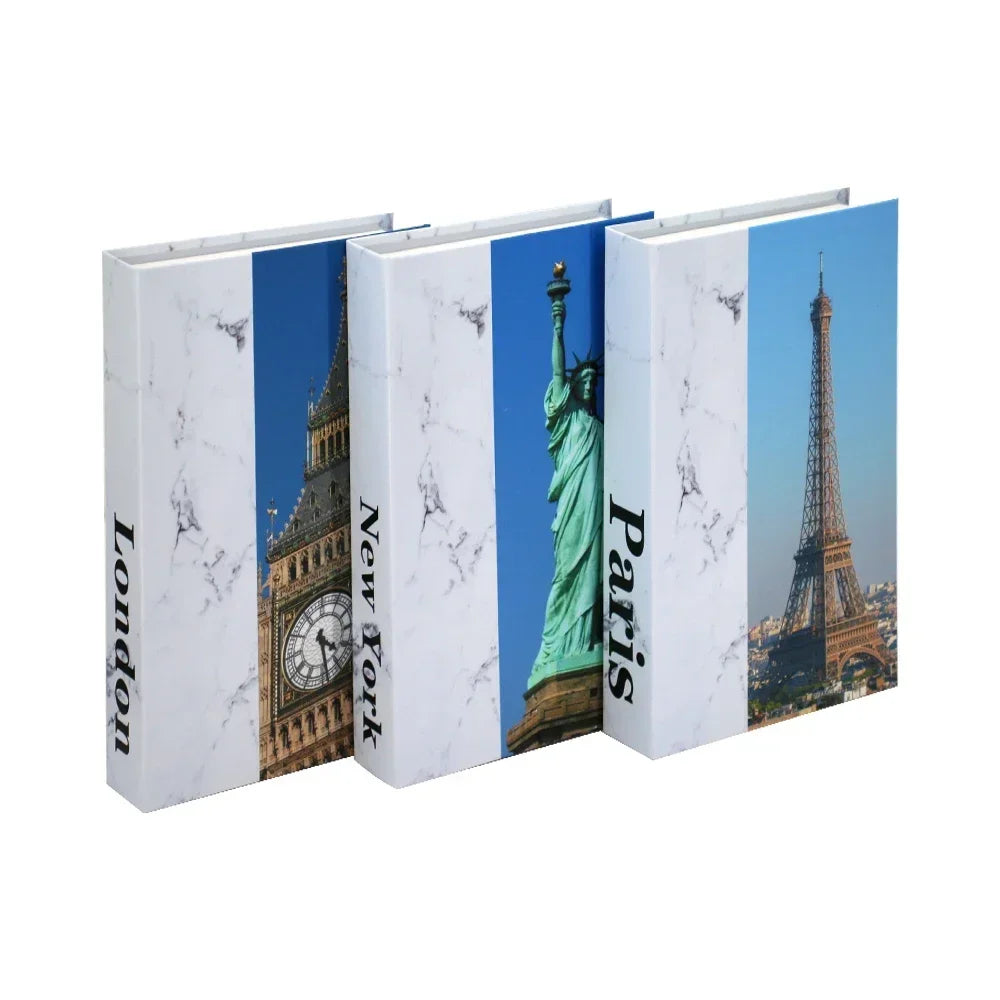 Livro decorativo 3 em 1