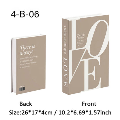 Livro Decorativo com Porta-Objetos
