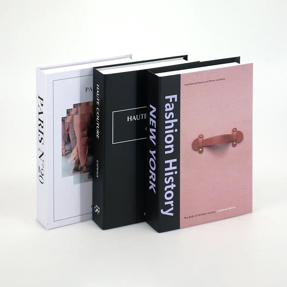 Livro decorativo 3 em 1