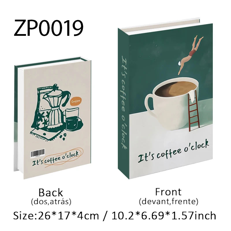 Livro Decorativo com Porta-Objetos