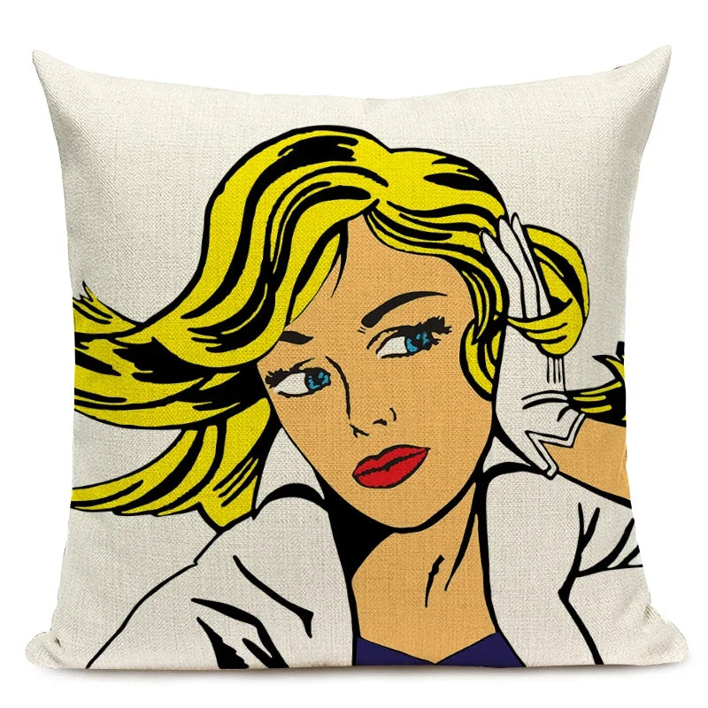 Pop Art Capa de almofada
