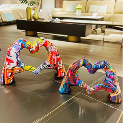 Mãos coraçao  "G"&"GG"