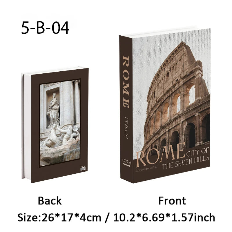 Livro Decorativo com Porta-Objetos