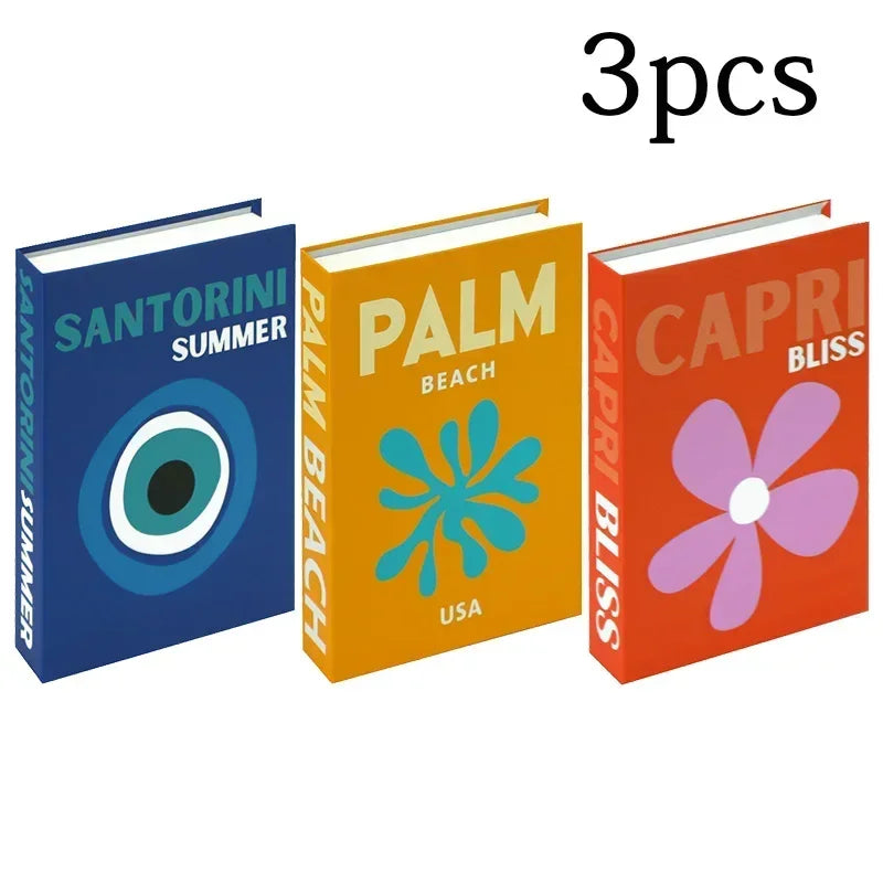 Livro decorativo 3 em 1