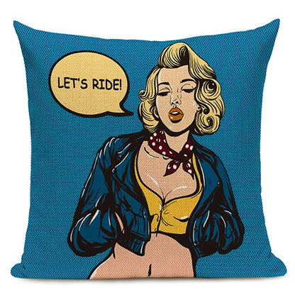 Pop Art Capa de almofada