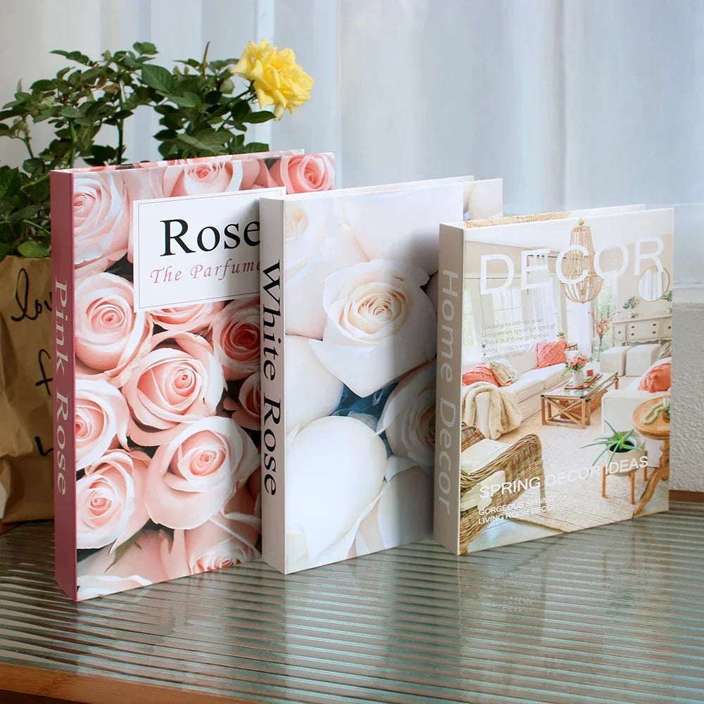 Livro decorativo 3 em 1