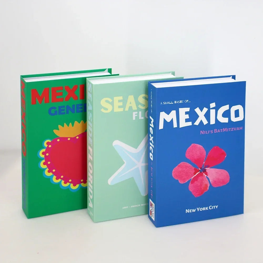 Livro decorativo 3 em 1