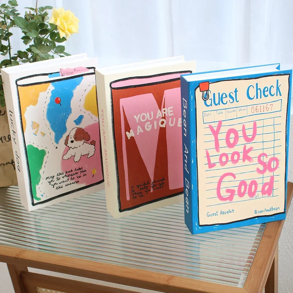 Livro decorativo 3 em 1