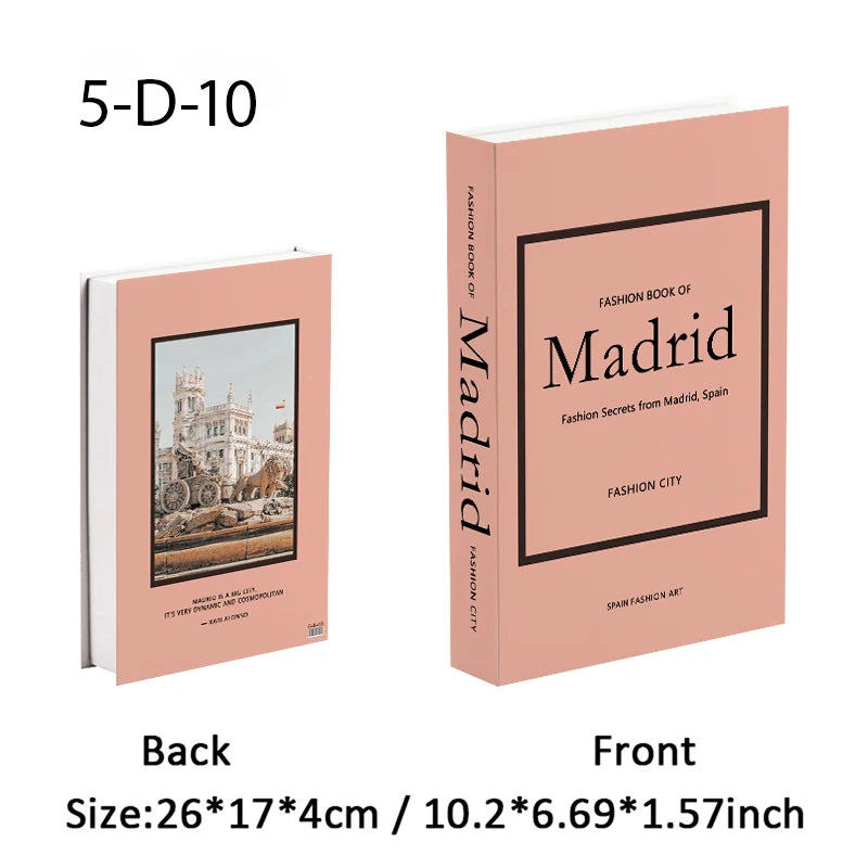 Livro Decorativo com Porta-Objetos