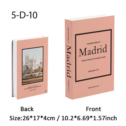 Livro Decorativo com Porta-Objetos