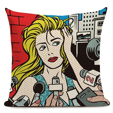 Pop Art Capa de almofada