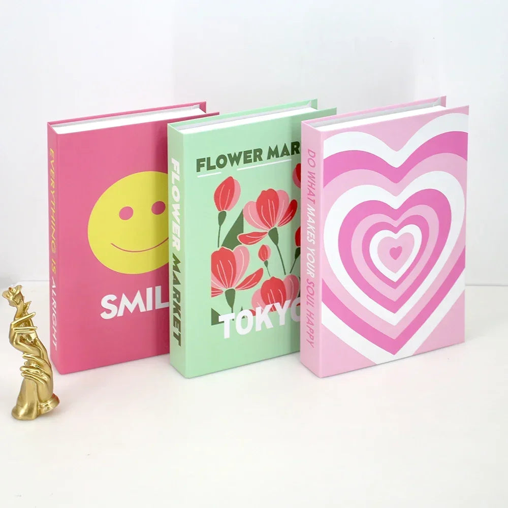 Livro decorativo 3 em 1