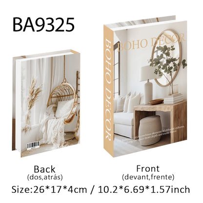 Livro Decorativo com Porta-Objetos