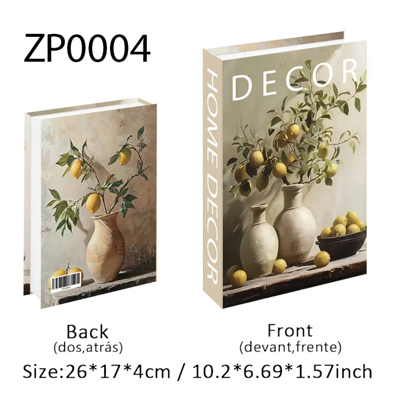 Livro Decorativo com Porta-Objetos