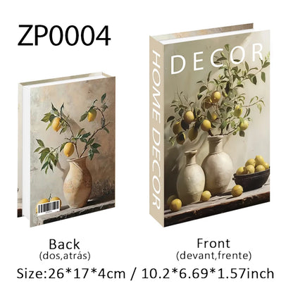 Livro Decorativo com Porta-Objetos